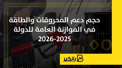 حجم دعم المحروقات والطاقة في الموازنة العامة للدولة 2025-2026 | إنفوجراف