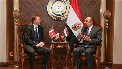 وزير قطاع الأعمال يستقبل القائم بأعمال سفارة الدنمارك لبحث سبل تعزيز التعاون الاقتصادي