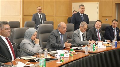وزير الكهرباء يبحث مع 
