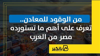 من الوقود للمعادن.. تعرف على أهم ما تستورده مصر من العرب | إنفوجراف