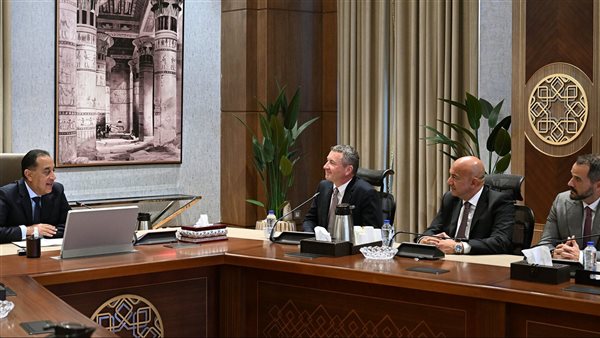 مدبولي يبحث مع نائب