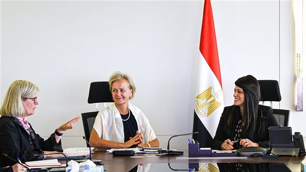 المشاط تبحث مع وفد