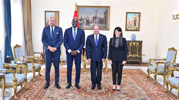 استقبال الرئيس السيسي