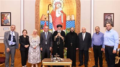 رئيس البنك الزراعي المصري يلتقي البابا تواضروس الثاني لتعزيز التعاون والتوسع في تمويل مشروعات الأديرة