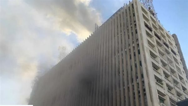 حريق سنترال رمسيس