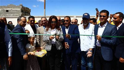 وزيرة التنمية المحلية ومحافظ مطروح يفتتحان مجزر الحمام المطور بتكلفة 35 مليون جنيه