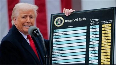 ترامب: لولا الرسوم الجمركية لما حظيت أمريكا بالاستثمارات الضخمة الحالية