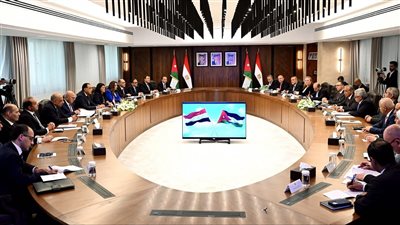 اللجنة العليا المصرية الأردنية تبحث فرص التعاون في الصناعة والنقل والطاقة والعمل