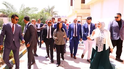 وزيرة التضامن الاجتماعي تزور مجمع حياة بالجيزة وتتفقد الخدمات المقدمة للأطفال بلا مأوى