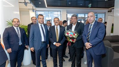 افتتاح فرع البنك الأهلي المصري بمدينة المنصورة الجديدة