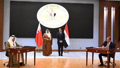 توقيع 8 وثائق بين مصر والبحرين لتعزيز أوجه التعاون الثنائي بين الجانبين