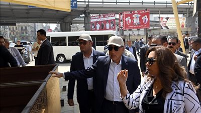 وزيرة التنمية المحلية: 80% نسبة تنفيذ أعمال تطوير سوق العتبة وتحسين البنية التحتية بالكامل