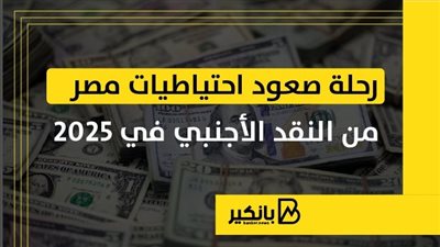 رحلة صعود احتياطيات مصر من النقد الأجنبي في 2025 | إنفوجراف