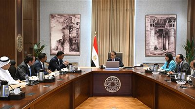 مدبولي يستعرض مقترحات أحد التحالفات العالمية لإدارة حي المال والأعمال بالعاصمة الإدارية 