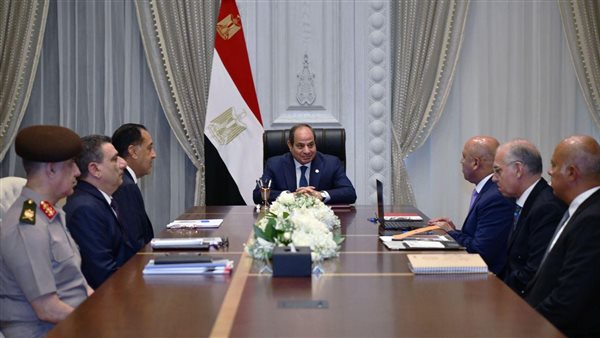 اجتماع الرئيس عبدالفتاح