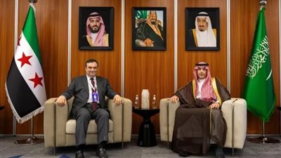 محافظ المركزي السعودي يبحث مع حاكم مصرف سوريا التعاون في قطاع الخدمات المالية