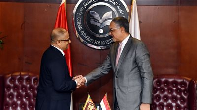 حسام هيبة يستقبل سفير سريلانكا لبحث فرص الاستثمار والتعاون الاقتصادي