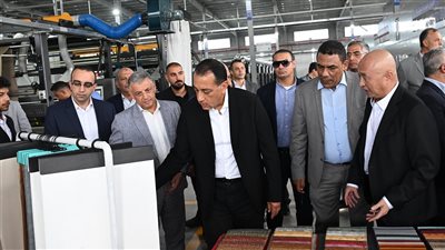 مدبولي يفتتح مصنع 