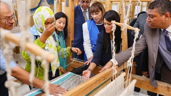وزيرة التخطيط تتفقد