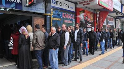 ارتفاع معدل البطالة في تركيا إلى 8.5% خلال أغسطس الماضي