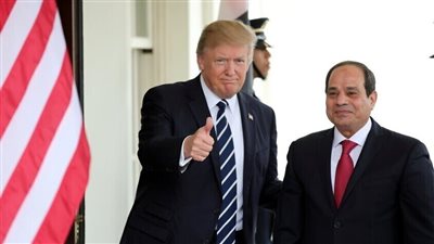 السيسي: ترامب الشخص الوحيد القادر على إقرار السلام بالشرق الأوسط 