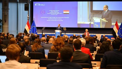 السيسي: قمة بروكسل تناولت دراسة إنشاء ممر استثمارى أوروبى فى مصر