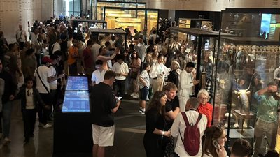  18 ألف مصري وأجنبي زاروا المتحف المصري الكبير في أول أيام افتتاحه 