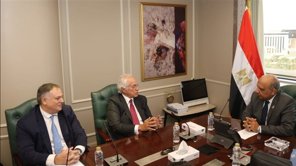 وزير الكهرباء يبحث