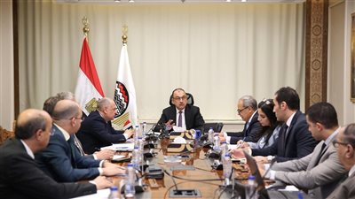وزير قطاع الأعمال العام يبحث مع رؤساء الشركات القابضة لمتابعة د تطبيق نظام 