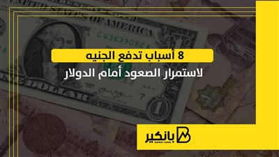 8 أسباب تدفع الجنيه لاستمرار الصعود أمام الدولار | إنفوجراف 