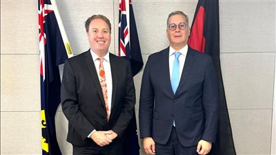 كريم بدوي يلتقي وزير المناجم الأسترالي لبحث فرص الاستثمار في مصر