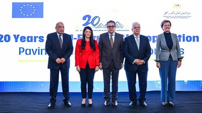 المشاط: شراكة مصر والاتحاد الأوروبي في العلوم والتكنولوجيا نموذج مستدام للتنمية والابتكار