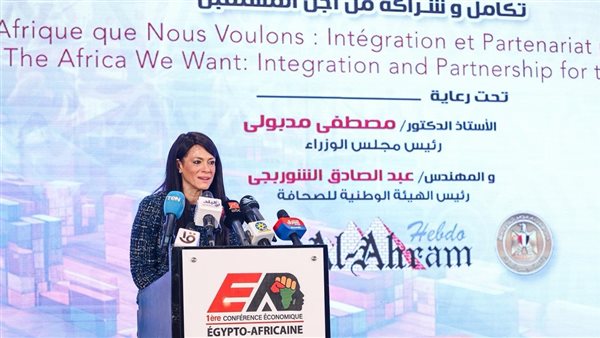 المشاط في مؤتمر «أفريقيا