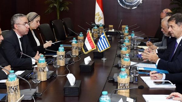 مباحثات مصرية يونانية