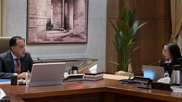 اجتماع الدكتور مصطفى