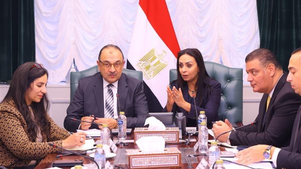 وزيرة التضامن ووزير