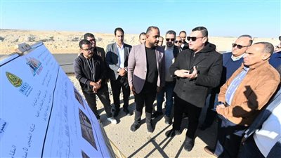 وزير الإسكان يتفقد مشروع محور سفنكس الجديد بطول 16 كم بمدينة سفنكس الجديدة