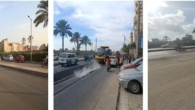وزارة النقل تنهي أعمال رفع كفاءة وصلة السنانية بمدينة دمياط استجابة لشكاوى المواطنين