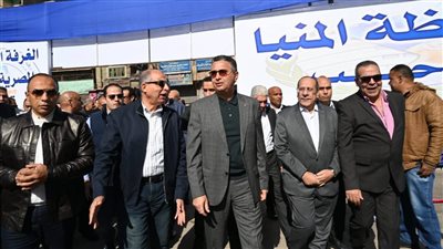  وزير التموين ومحافظ المنيا يتفقدان مصنع سكر أبو قرقاص مع بداية موسم الحصاد 
