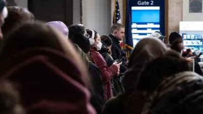 إلغاء 13 ألف رحلة طيران في أمريكا بسبب العاصفة الثلجية القوية