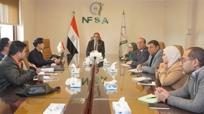 رئيس هيئة سلامة الغذاء يستقبل وفد “فوشان هايتيان” لبحث إنشاء مجمع صناعي