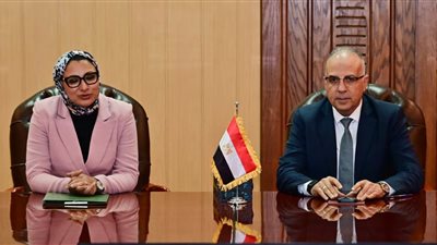 وزير الري ومحافظ الوادي الجديد يبحثان ضوابط استخدام المياه الجوفية