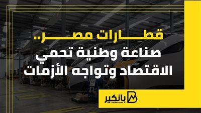 قطارات مصر.. صناعة وطنية تحمي الاقتصاد وتواجه الأزمات (إنفوجراف)