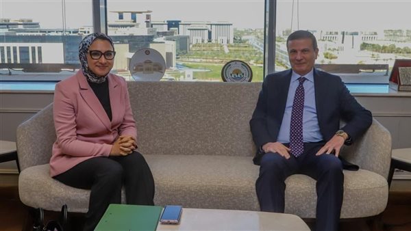 وزير الزراعة ومحافظ الوادي الجديد    