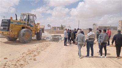 جهاز «العلمين الجديدة» ينفذ 22 قرار إزالة لتعديات على أراضي الدولة