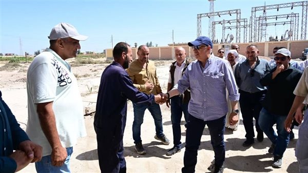 وزير الري يتفقد حالة
